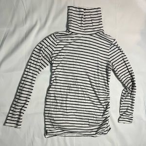 Isabel Maternity striped turtleneck